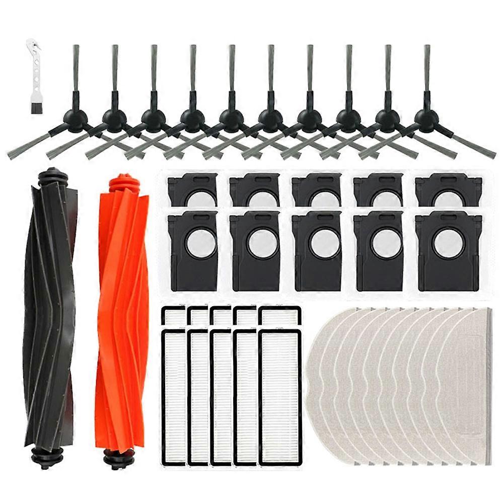 Zubehör Für Den Dreame Mova S20 Ultra Staubsauger: Hauptwalze, Seitenbürste, Hepa-filter, Reinigungstuch, Staubbeutel (43 Teile)