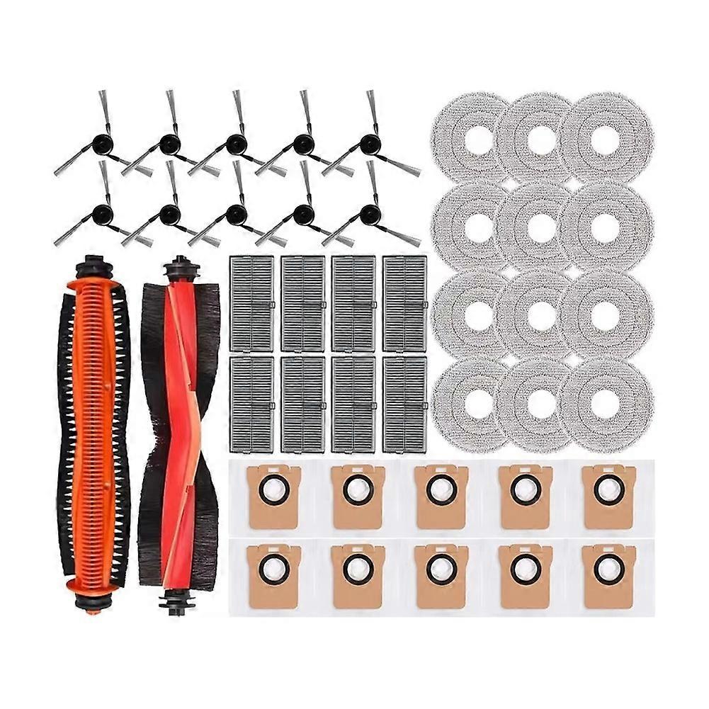 Zubehör, Das Mit Dem Xiaomi Mijia M40 / D110cn Saugroboter Kompatibel Ist: Ersatzteile, Hauptbürste, Hepa-filter, Reinigungstuch, Staubbeutel.