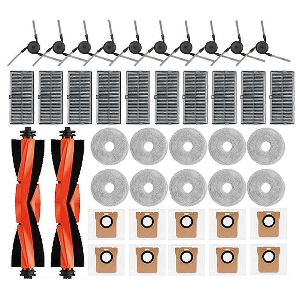 Zubehör Für Den Hepa-filter Des Xiaomi Mijia Omni M40 D110cn Saugroboters: Ersatzteile, Hauptbürste, Reinigungstuch Und Staubbeutel.
