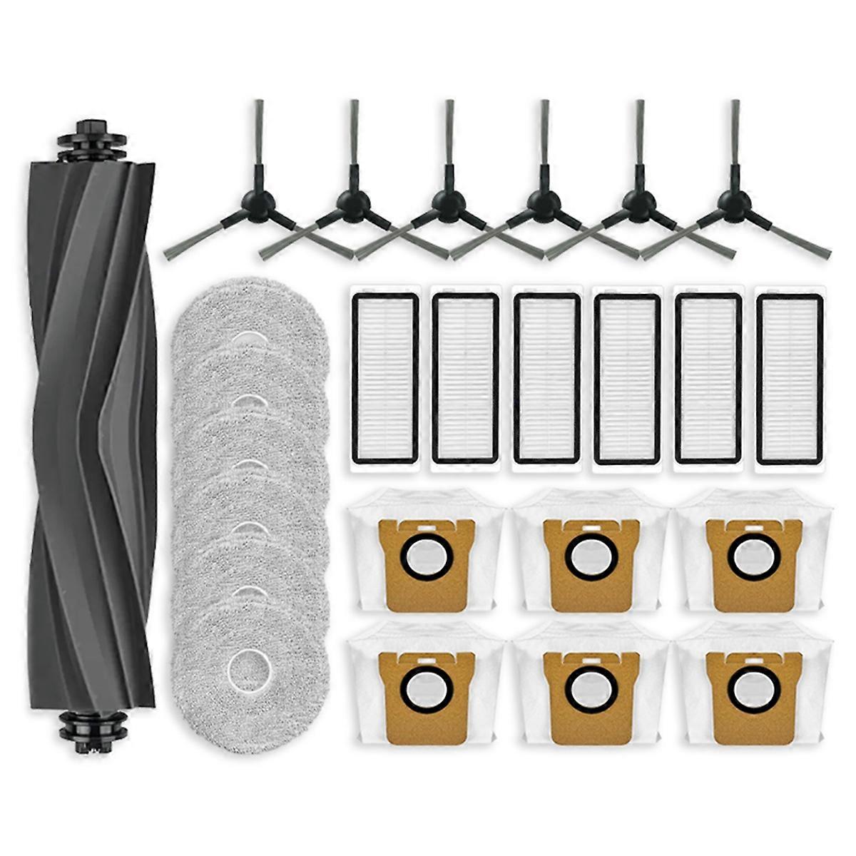 Zubehör Und Ersatzteile Für Die Saugroboter L20 Ultra / L30 Ultra / X20 Pro: Hauptseitenbürste, Reinigungstücher, Hepa-filter, Staubbeutel