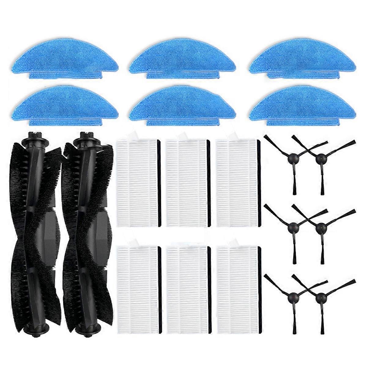 Geeignet Für Everybot Q3 Plus Und Q3 Ai300 Plus Staubsauger: Verbrauchsmaterialien Für Hauptwalze, Seitenbürste Und Filter.
