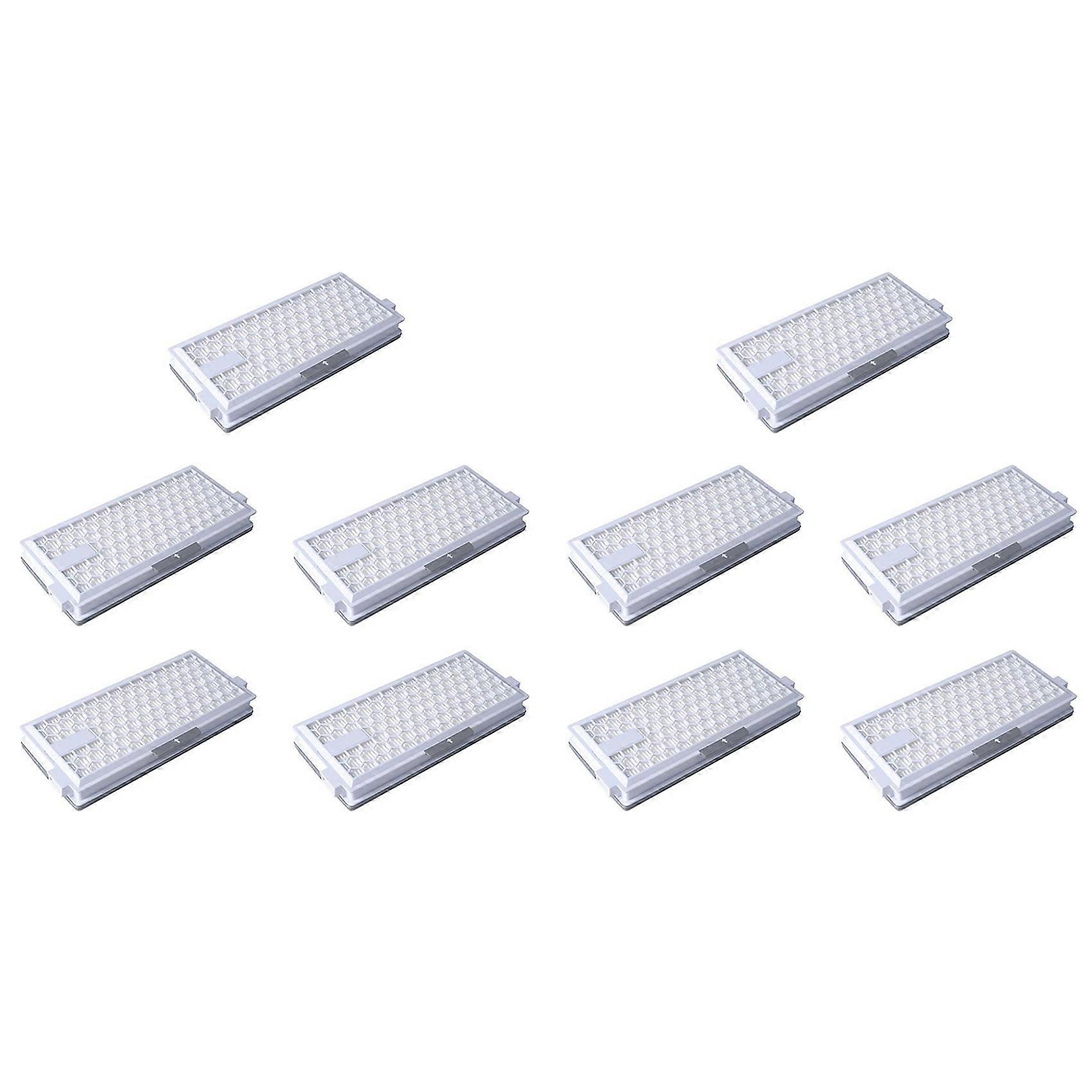10 Hepa Airclean 50 Sf-ha50 Filter, Kompatibel Mit Miele Staubsaugern Der Serien C3, C2, C1, S8000, S6000, S5000, S4 Und S5.