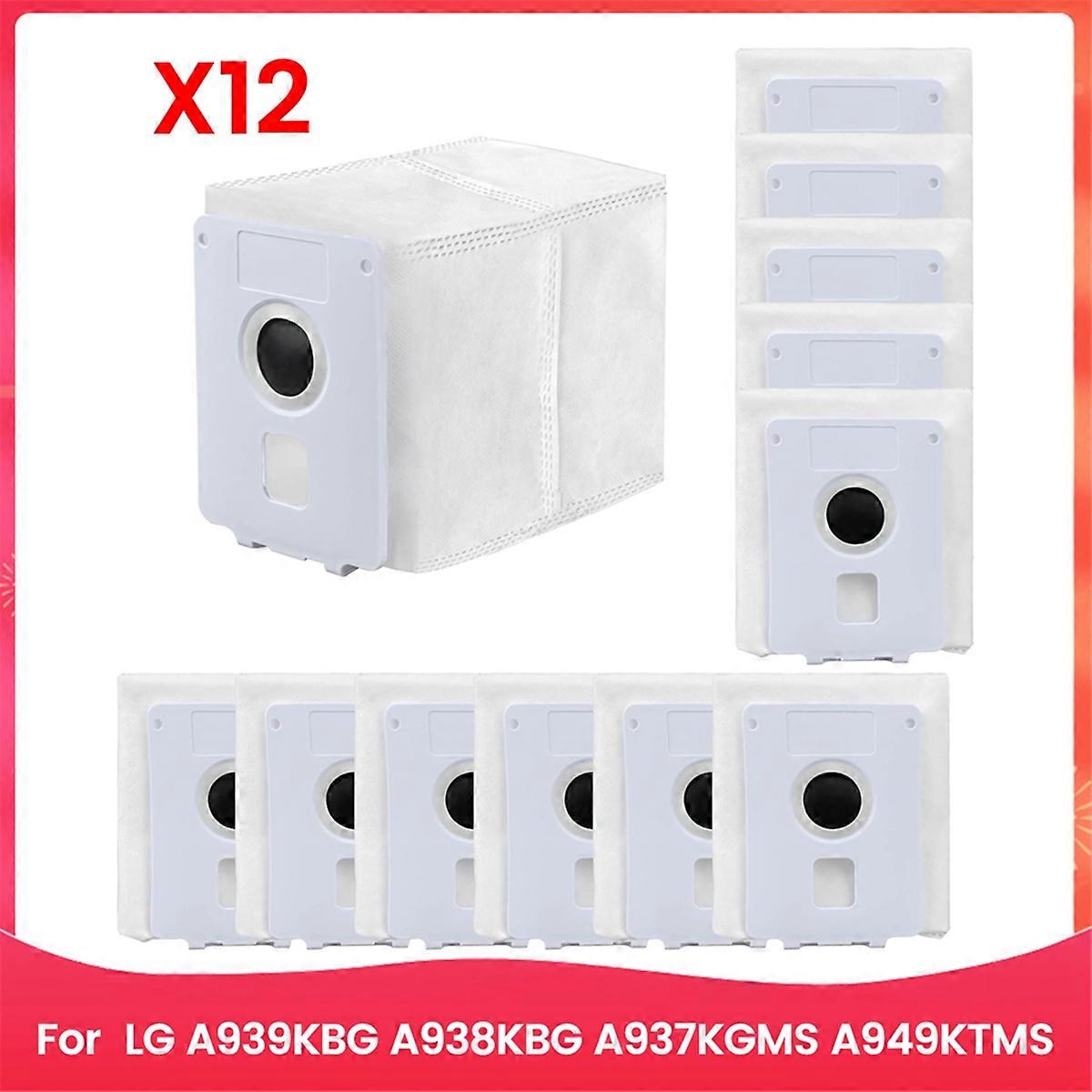 Packung Mit 12 Staubbeuteln Für Den Kabellosen All-in-one-staubsauger Lg Cordzero