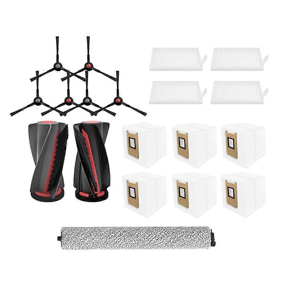 18 Ersatzteile Für Den Eufy Omni C28 / Omni X12 Pro Staubsauger: Hauptbürste, Hepa-filter, Staubbeutel Und Bürstenwalze.