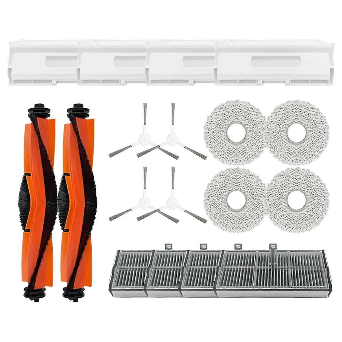 18-teiliges Set Für H40/d101cn Ersatzteile: Bürste, Filter, Staubbeutel, Tuch, Unverzichtbares Zubehör Für Eine Verbesserte Reinigung