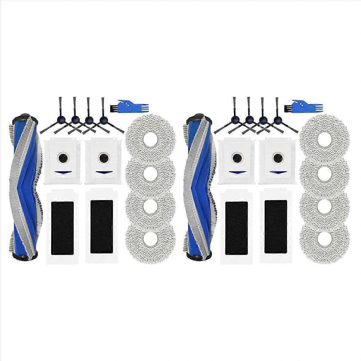 Set Mit 2 Zubehörteilen Für Den Saugroboter T30 Omni / T30 Pro Omni: Seitenbürste, Hepa-filter Und Reinigungstuch.