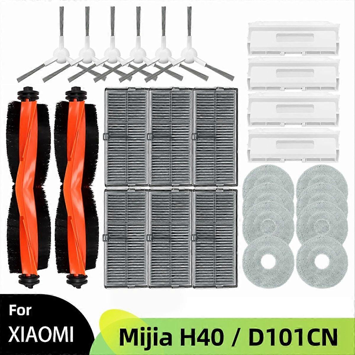 Set Mit 26 Zubehörteilen Für Den Xiaomi Mijia H40 / D101cn Saugroboter