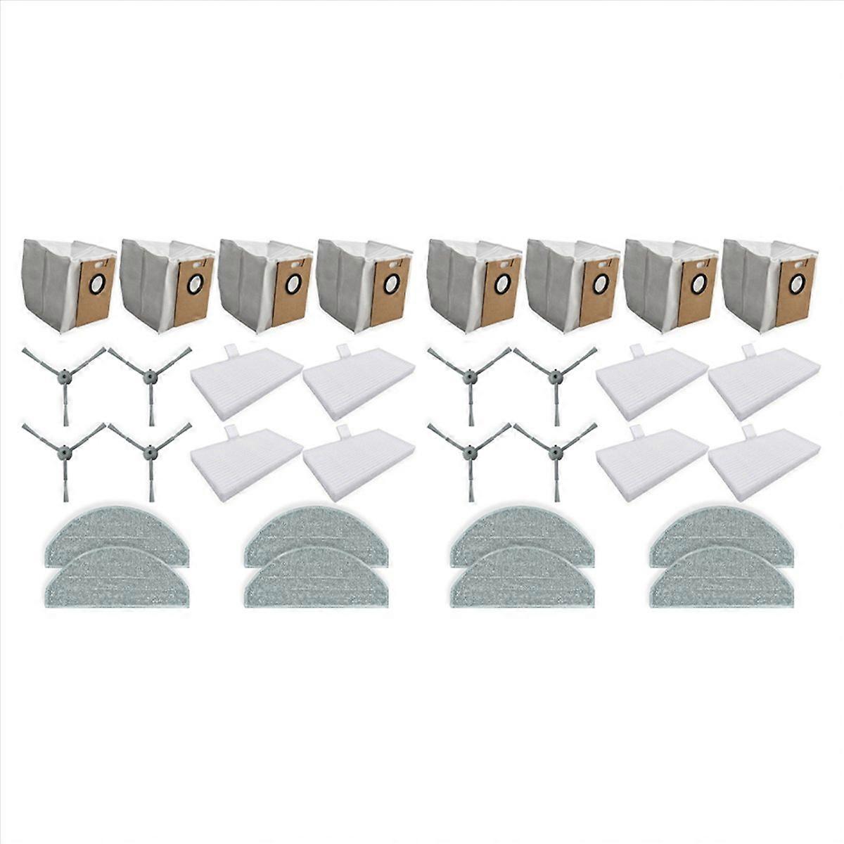 8x Staubbeutel Für R1 Edge/r1d Edge, Miwhole M9 Lite, Eve/eve S Mit Hepa-filter Und Seitenbürste