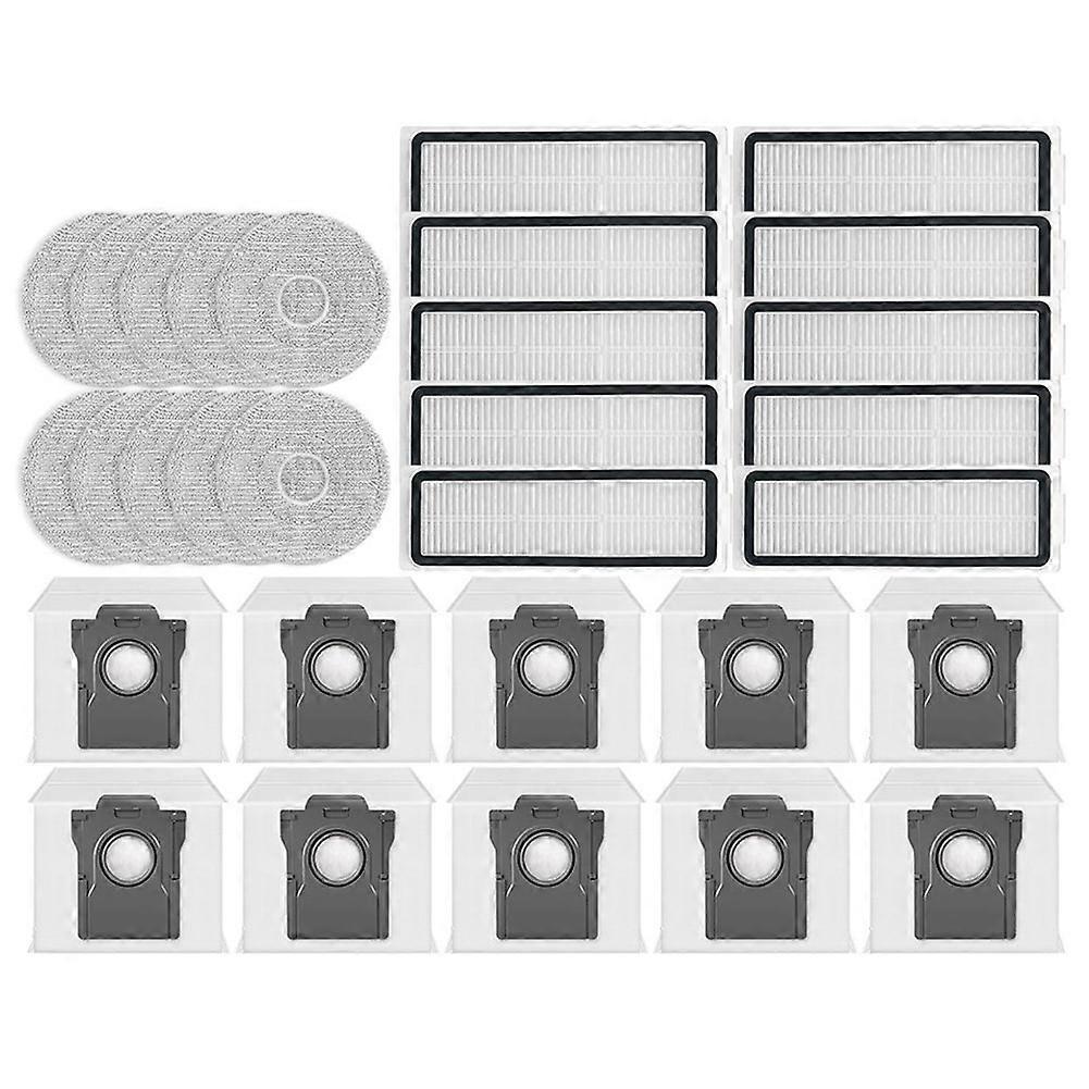 Ersatzteile Für Cecotec Conga X100/x100 X-treme, Jonr X1 Max, Everybot Q11 Und Deerma X80 Ultra Staubsauger: Hepa-filter Und Reinigungsbeutel.