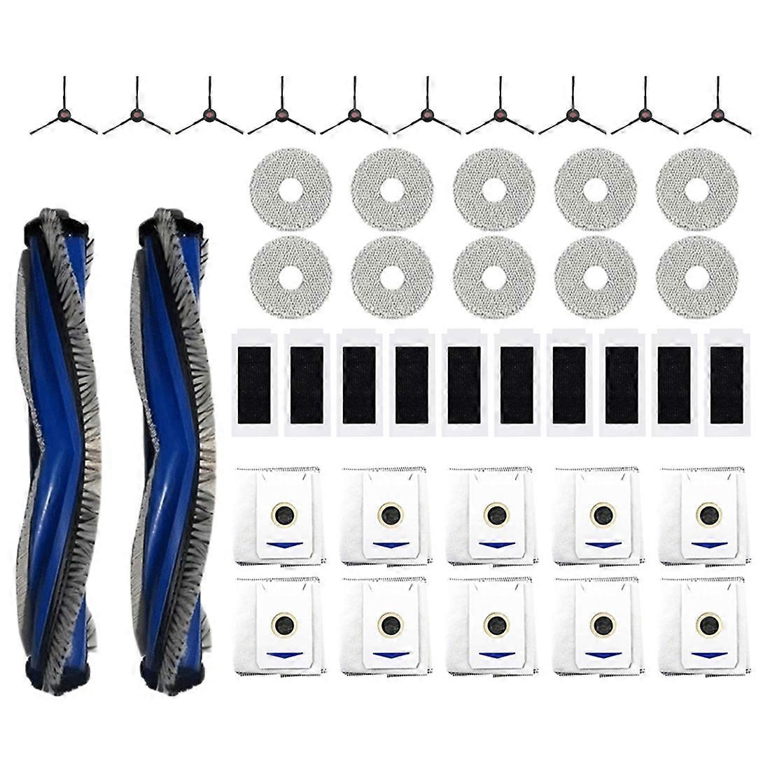 Ersatzteile Für Ecovacs T30 Pro Omni / T30s Pro / Yeedi M12 Pro+ Saugroboter: Staubbeutel, Hauptbürste, Filter Und Wischmopp