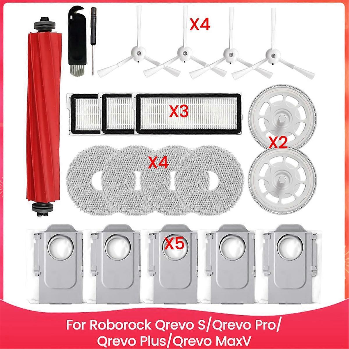 Ersatzteile Für Qrevo S/qrevo Pro/qrevo Plus/qrevo Maxv, Hepa-filter Für Die Hauptseitenbürste