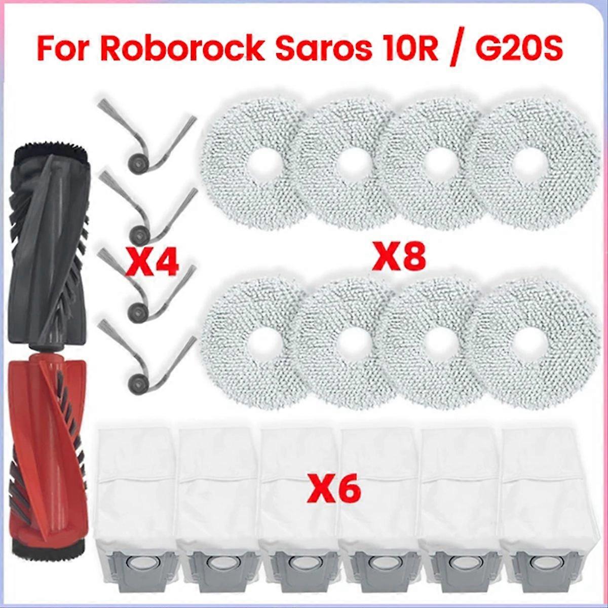 Zubehör Für Roborock Saros Staubsauger: Hauptwalze, Seitenbürste