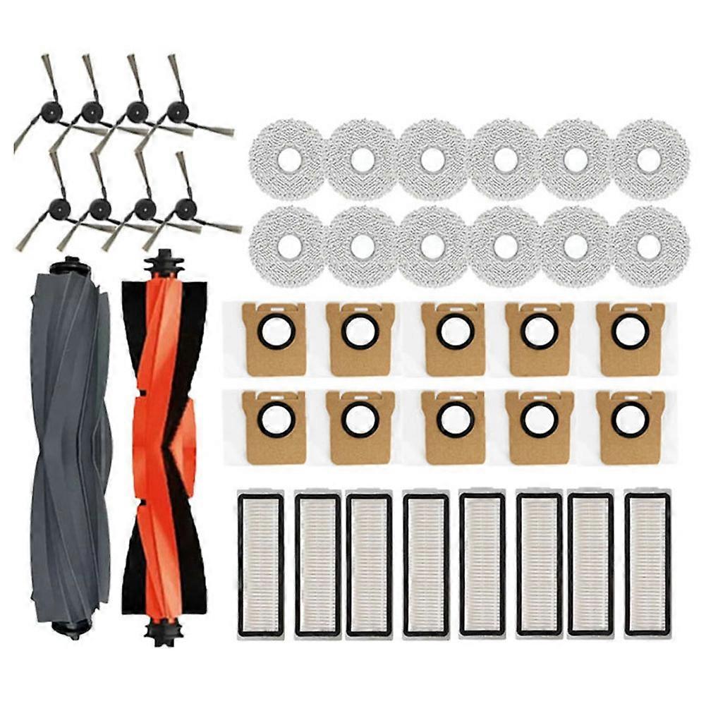 Ersatzteile Für Den Xiaomi Mijia 5 Pro / Ov21cn Staubsauger: Hauptbürste, Seitenbürste, Hepa-filter, Reinigungstuch, Staubbeutel Und Zubehör.