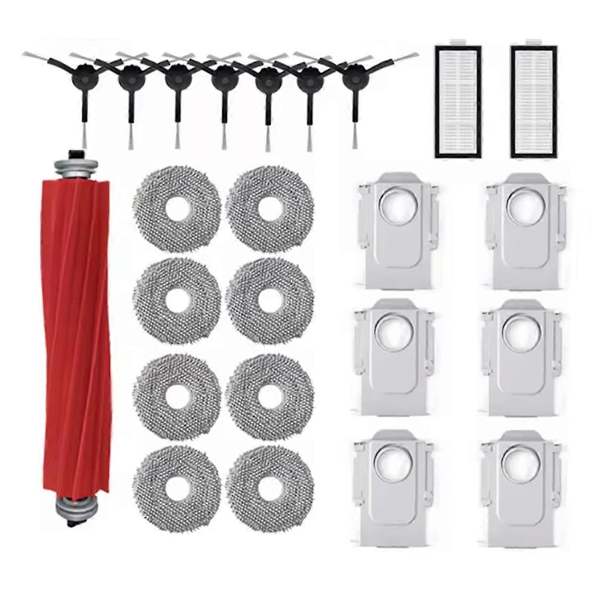 Ersatzteilset Für Q Maxv/qs/q Pro: Hauptbürste, Staubbeutel, Hepa-filter Und Reinigungstücher