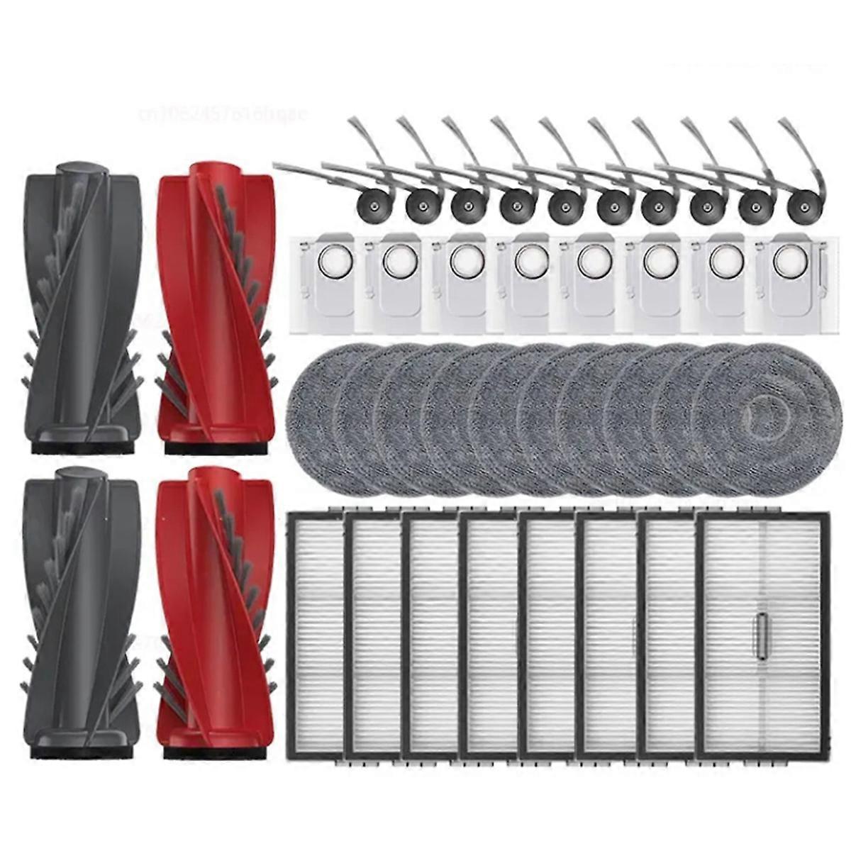 Hauptseitenbürstenfilter Und Reinigungsbeutel Für Saros 10r / G20s Ultra / S9 Maxv Slim Saugroboter (ersatzteil)