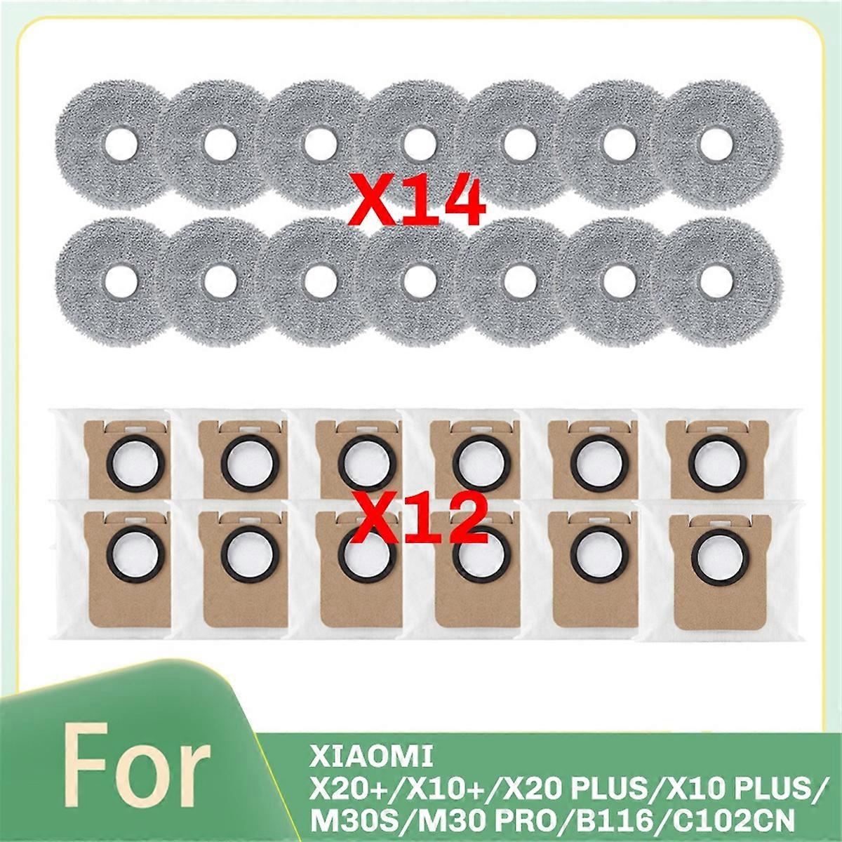 Ersatzteile Für X20+/x10+/x20 Plus/x10 Plus/m30s/m30 Pro/c102cn: Verbrauchsmaterialien, Staubbeutel, Reinigungstücher, Zubehör