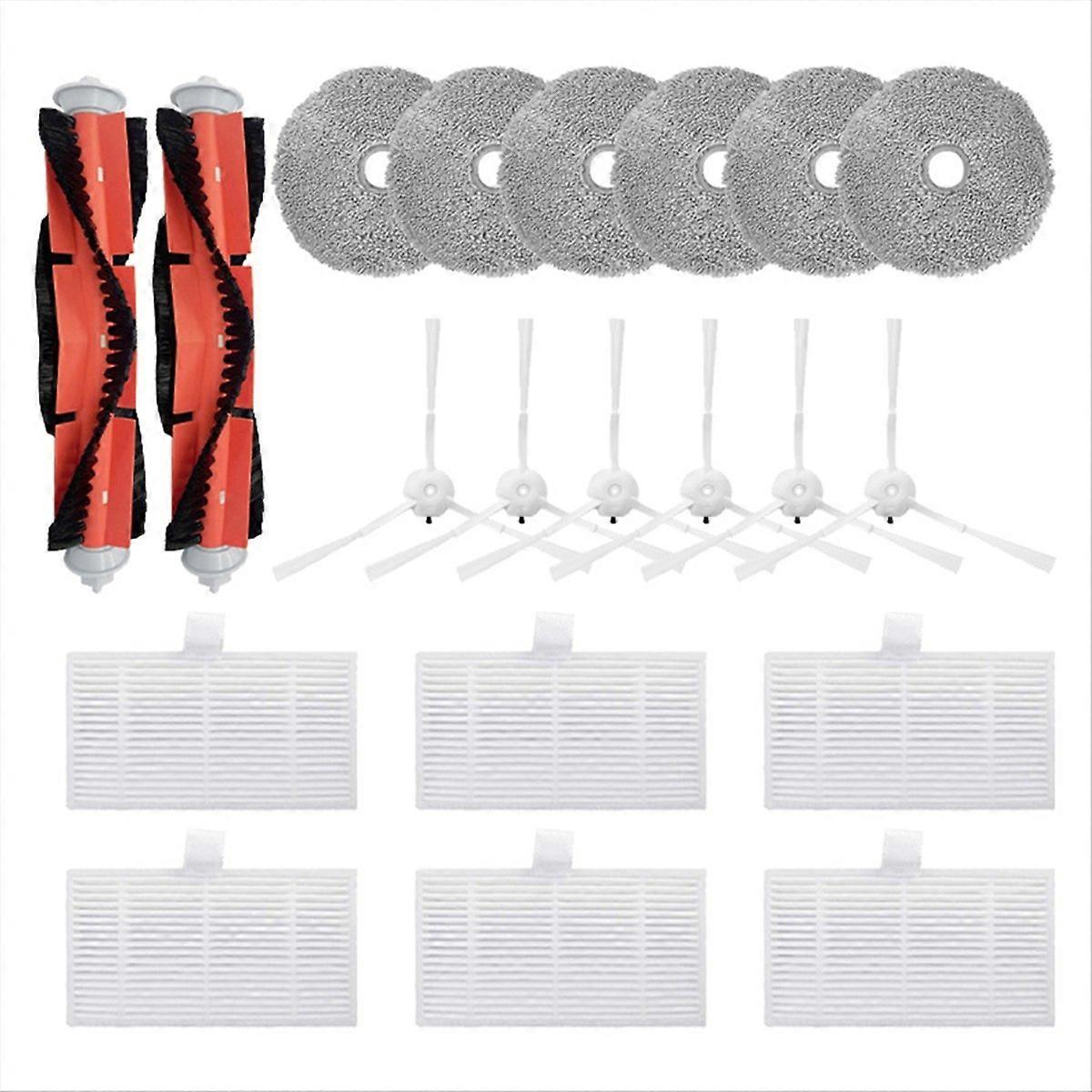 Hepa-filter, Hauptseitenbürsten Und Reinigungstücher Für Xiaomi Lydsto W2