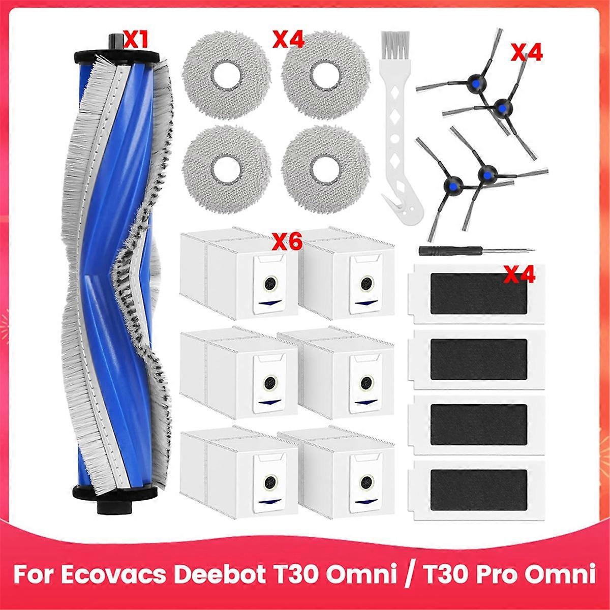 Hepa-filter Für Die Seitenbürsten Des Ecovacs Deebot T30 Omni Staubsaugers