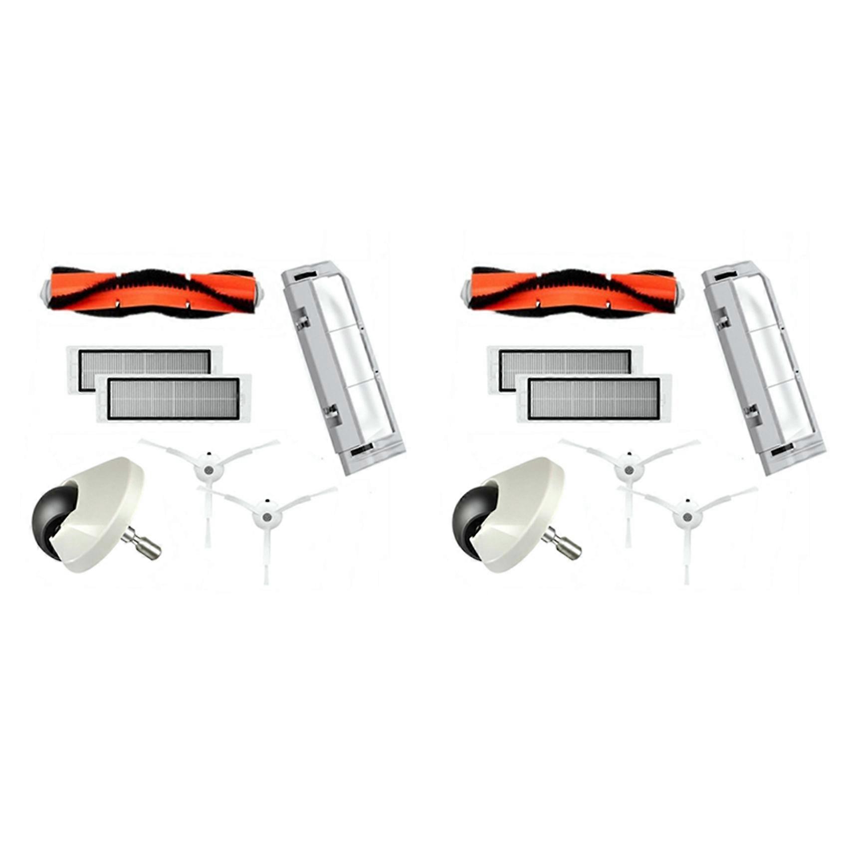 2er-set Filterrad Für Die Hauptseitenbürste Des Xiaomi Mi Saugroboters (1. Generation/2/1s, Sdjqr01rr, Sdjqr02rr, Sdjqr03rr Roborock).