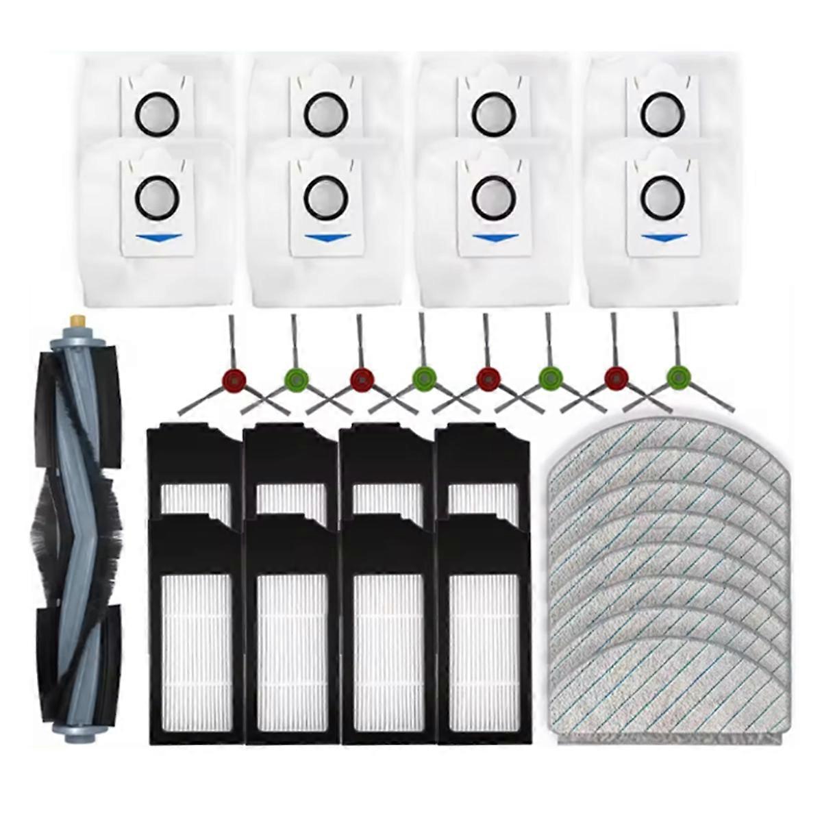 Ersatzteile Für Staubsauger X1 Plus / T10 Plus: Hauptbürste, Seitenbürste, Staubtuch