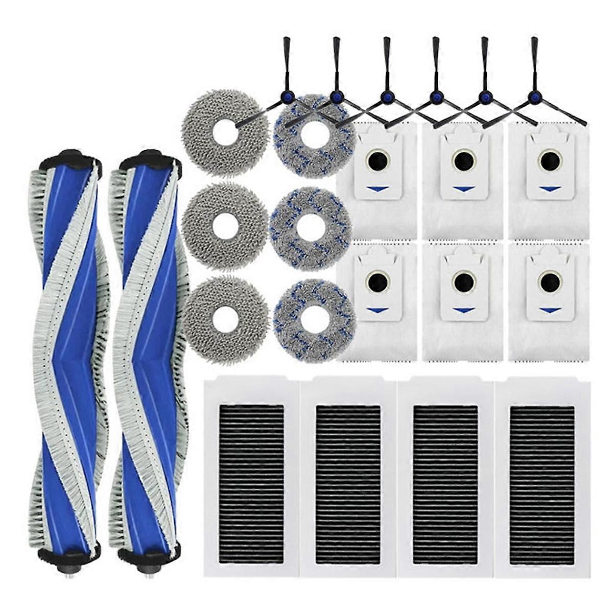 Zubehör Für Die Staubsauger X5 Omni, X5 Pro Und Omni: Bürste, Filter, Tuch, Staubbeutel, Müllbeutel Und Ersatzteile.