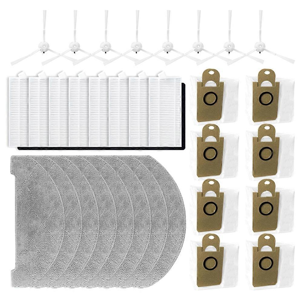Zubehör Kompatibel Mit Tama H14, Innos R7, Lihhas Lh90: Ersatzteile: Seitenbürste, Hepa-filter, Reinigungstuch (32 Stück)