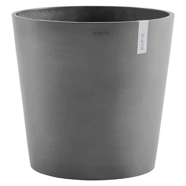 Ecopots Amsterdam 50 Blumentopf – L 50,5 Cm X H 43,5 Cm – Grau – Innen- Und Außenbereich