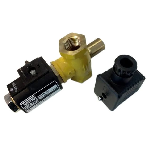Magnetventil, 15x21 - 220v (manuell)