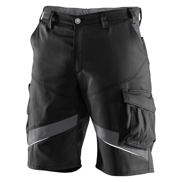 Kubler - Kübler Shorts Activiq Schwarz/anthrazit Gr. 54