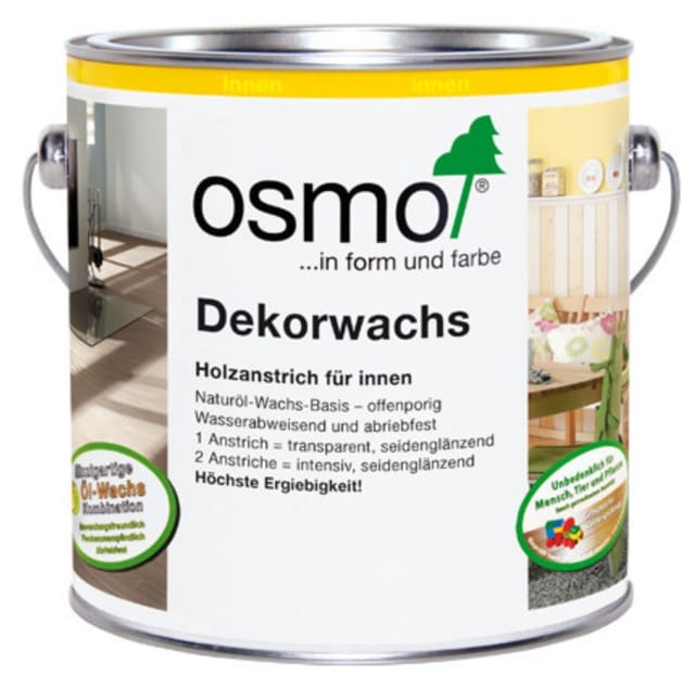 3101 Dekorwachs Farblos 2,5 Ltr - Osmo