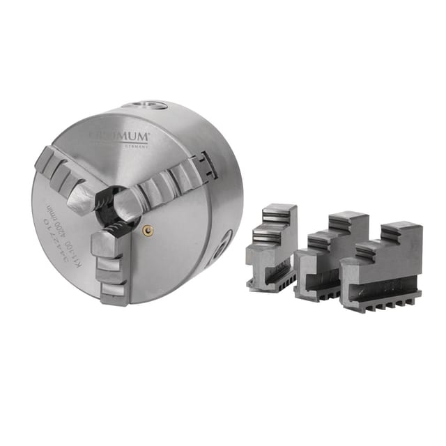 Optimum Dreibackendrehfutter Ø 80 Mm Zentrisch Spannend, 3440287