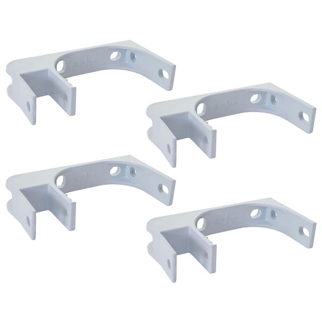 Hegele - 4er-set Deckenhalterung Für Markise Hhg-543, Wandhalterung Deckenmontage Adapter
