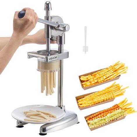Professioneller Kartoffel-pommes-schneider, Manuelle Pommes-presse, Edelstahl, Mit Ergonomischem Griff, Küchenhelfer Für Küche, Restaurant Und Haushalt