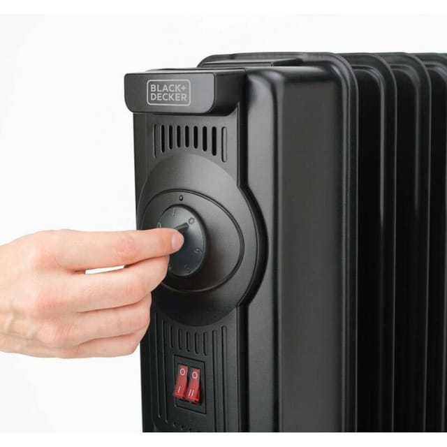 Black&decker - Blackdecker Olheizung 1500w Schwarz