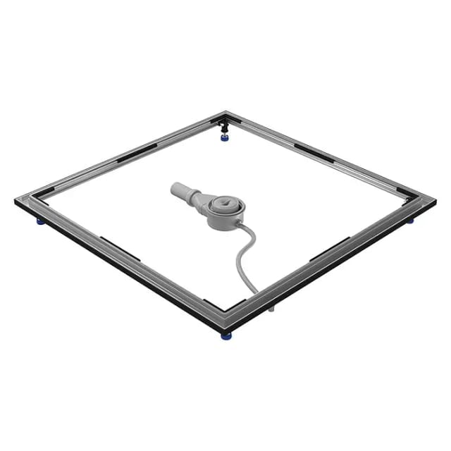 Kaldewei - Einbau System Rahmen Esr Bodeneben 90x90cm, 640000150000
