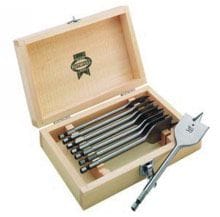 Set Mit 8 Flachen Holzbohrern Outifrance