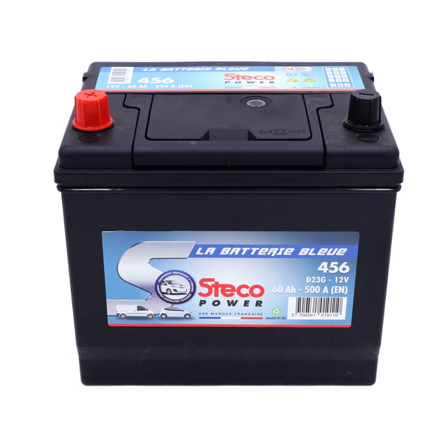 Batterie 12v 60ah 500a 230x173x220 Stecopower - 456