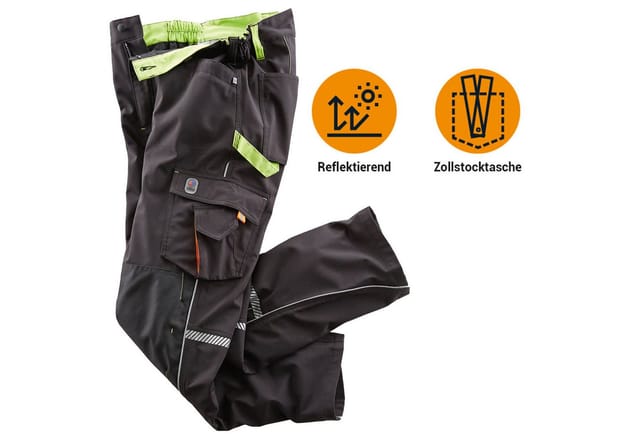 Terrax Workwear - Terrax Softshellhose Größe 54 - 20404-1048-54