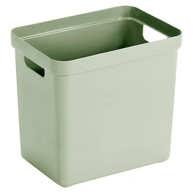 Aufbewahrungsbox Sigma Home 25 L Hellgrün Boxen, Körbchen & Kisten - Sunware