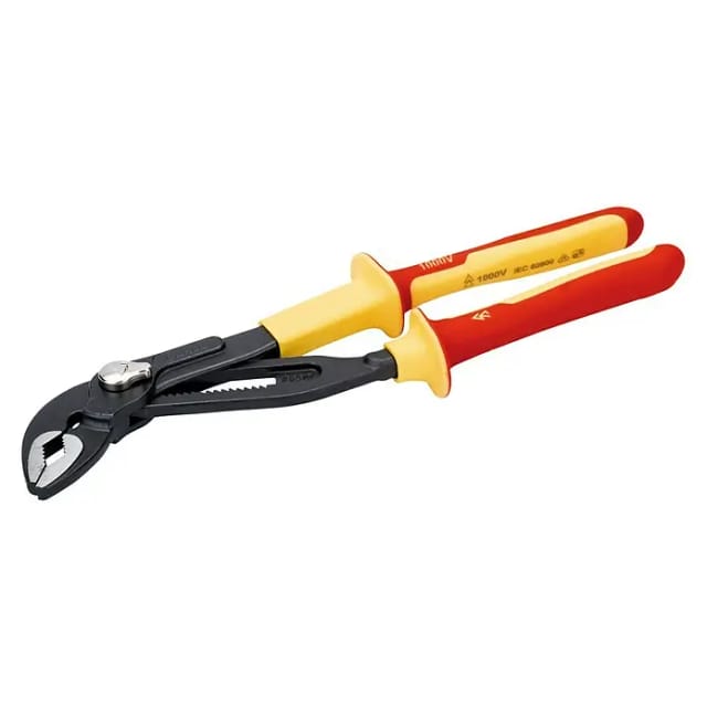 Bahco Isolierte Wasserpumpenzangen Mit Schnelleinstellung Und Zwei-komponenten-griff 250 Mm