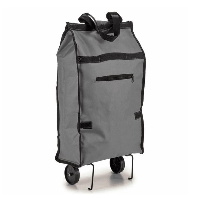 Einkaufstasche C-r Falten. Gri