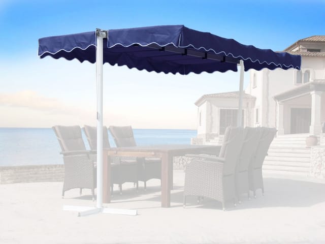 Ersatzdach Standmarkise Dubai Markise Blau 375 X 225 Cm
