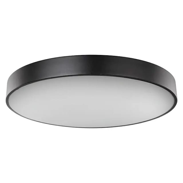Deckenleuchte - Wiss - Schwarz - Metall - Ø 60cm - Led - - Globo