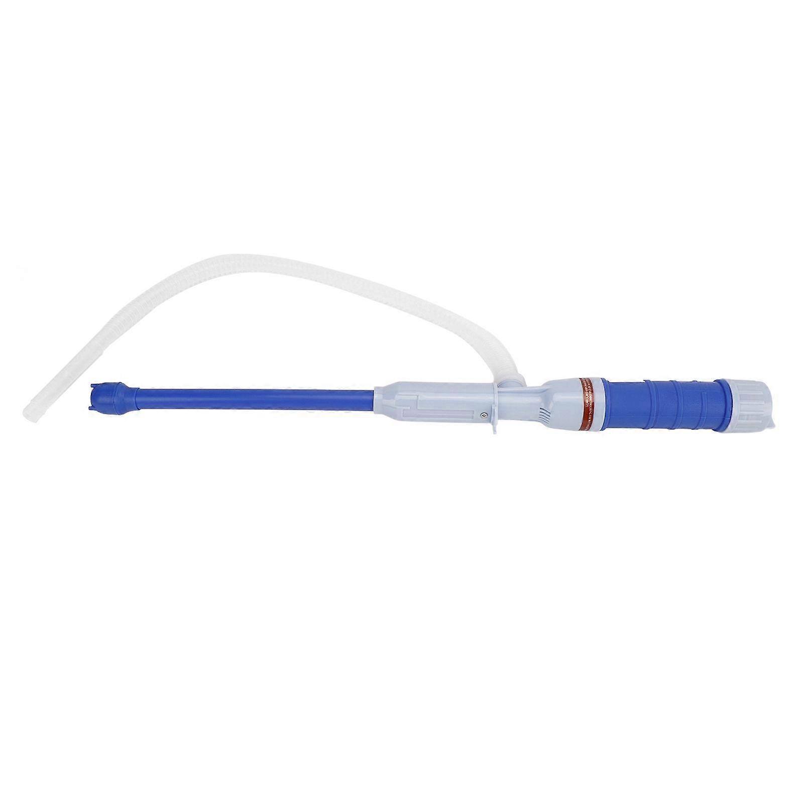 Tragbare, Batteriebetriebene Elektrische Saugpumpe Zum Umfüllen Von Flüssigem Öl, Ideal Für Fahrzeuge, Traktoren Und Boote (blau).