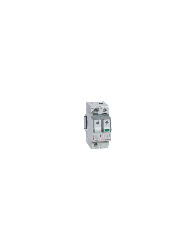 Legrand -412224 - Überspannungsschutz Niederspannung T2- Imax 20 Ka/pol- 1p+n- 320 V Wechselstrom - 2 Module