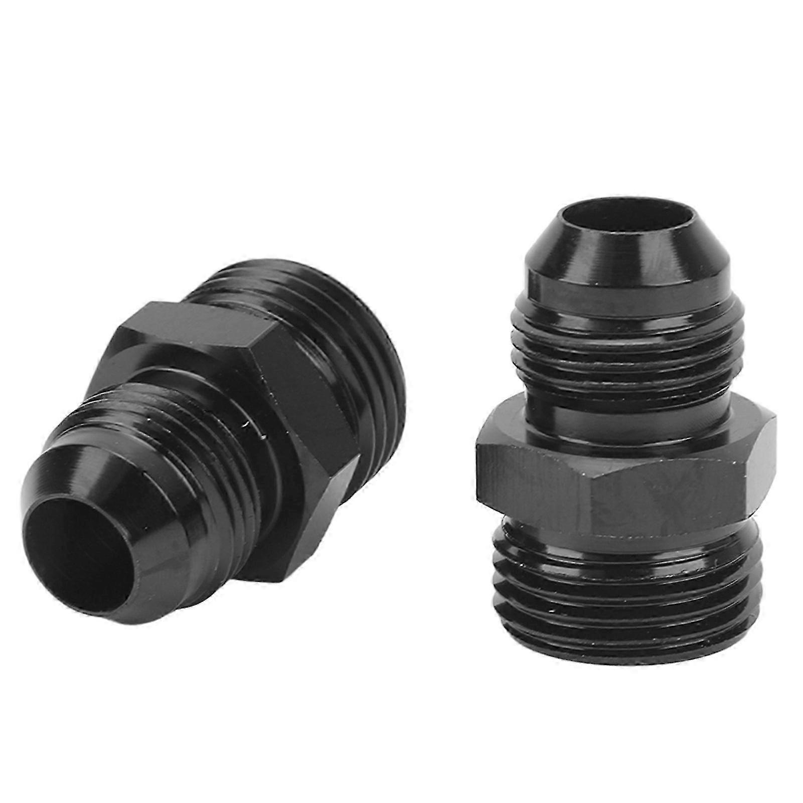 Orb-außengewindeanschlüsse Aus Aluminiumlegierung, 1500 Psi O-ring, Bördeladapter Für Ölkühler Und Kraftstoffpumpe, 8an Orb Auf 10an-cr