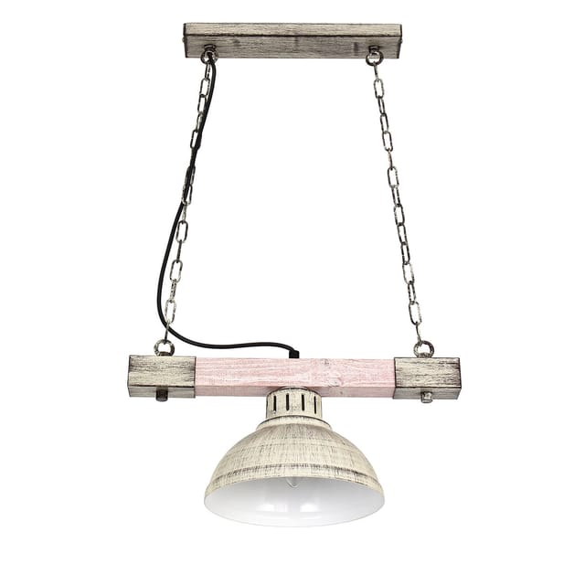 Licht-erlebnisse - Hakon Hängeleuchte In Shabby Weiß Rustikal Vintage E27