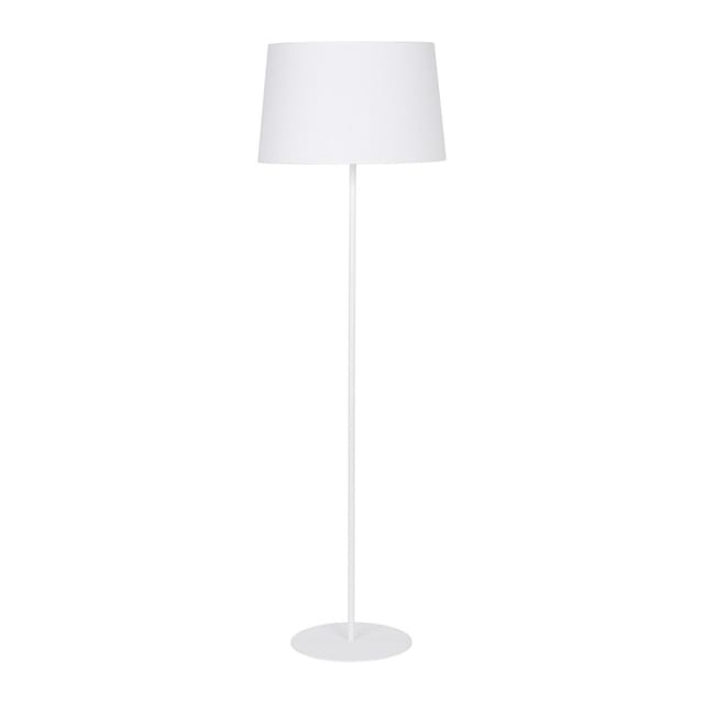 Wohnzimmer Standleuchte Maja Weiß Schlicht
