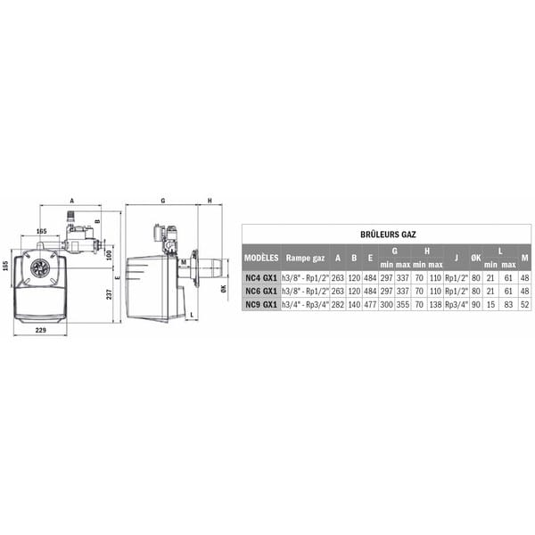 Gasbrenner Cb-nc4 Gxe