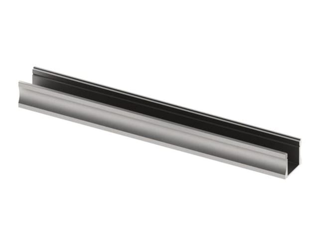 Toolland - Slimline 15 Mm - Aluminiumprofil Für Led-streifen - Eloxiertes Aluminium - Silber - 2 M